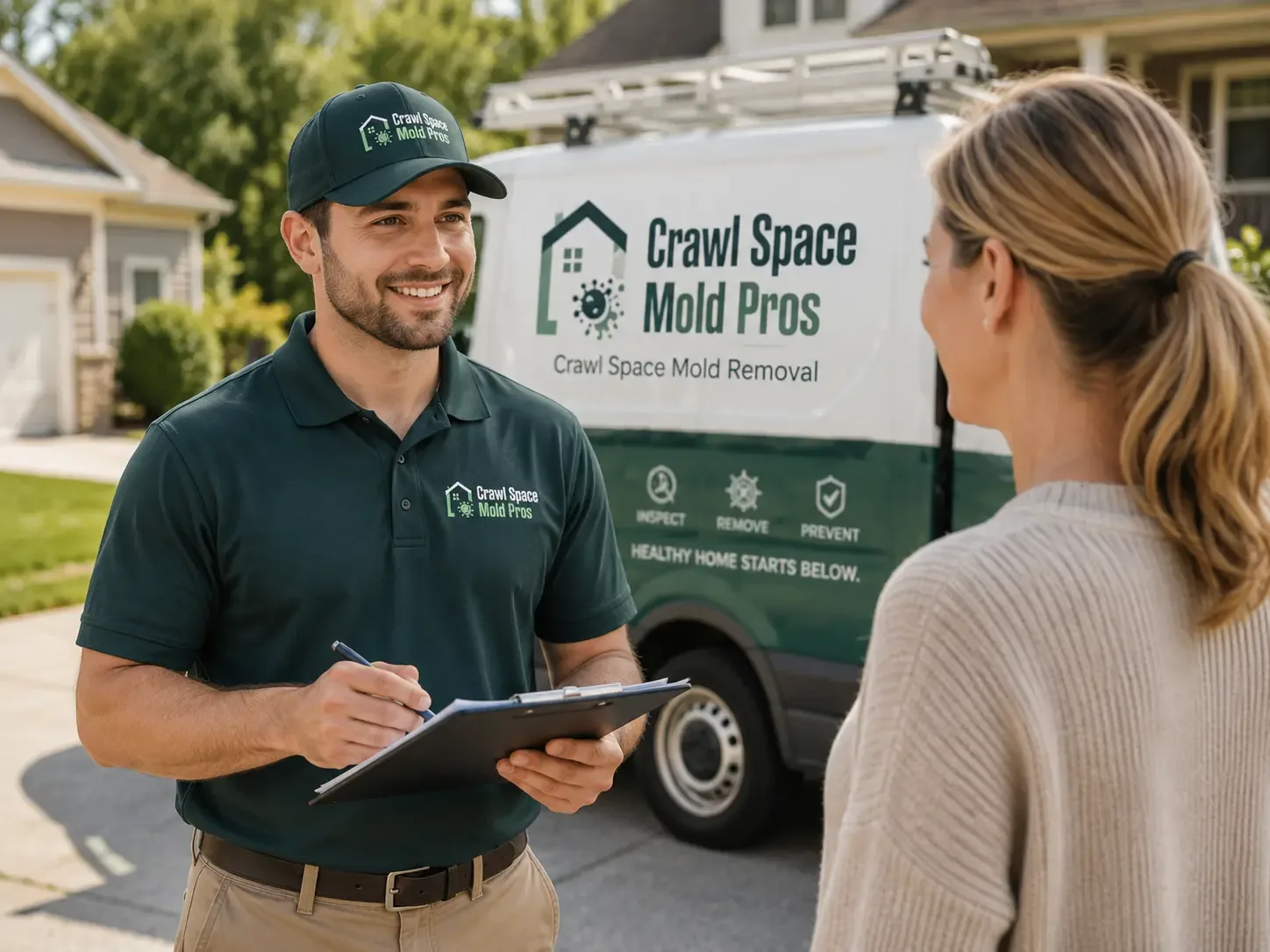 Crawl Space Mold Removal Knierim, IA FAQs